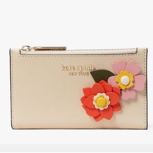 Kate Spade Petal Small Bifold Wallet
